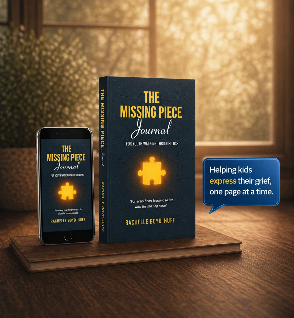 The Missing Piece Journal by Rachelle Boyd-Huff